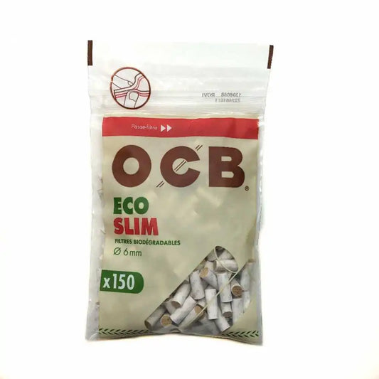 Filtres OCB Eco Bio Slim - Sachets de 150